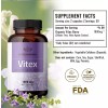 Herbamama Suplemento Vitex Balance Hormonal Para Mujer 100caps Sabor Sin