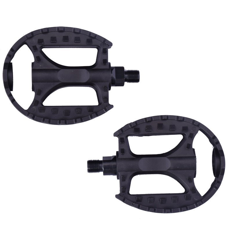 FREESTYLE BMX BIKE BEARTRAP STYLE PEDALS 1/2" CRO-MO AXLE PAIR