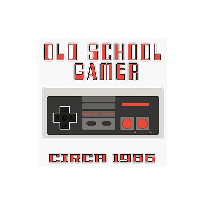 Nes Controller Old School Gamer 80'S Nostalgia T Shirt Bumper