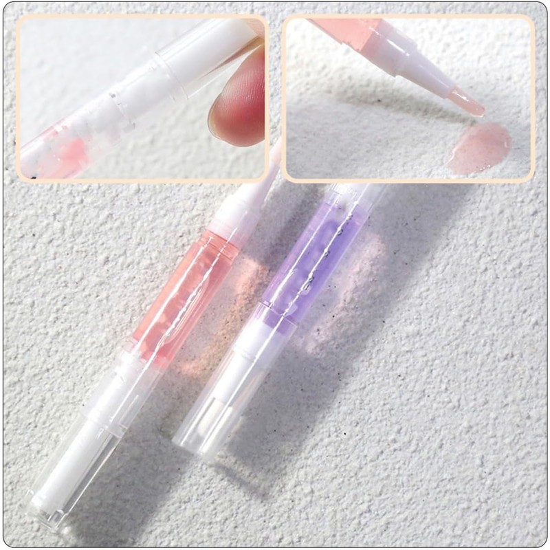 COLLBATH 4 Piezas Aceite para Uñas en Lápiz de 2ml