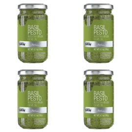 Compagnia Sanremo Pesto DOP Basil Pesto, 6.5 oz SET of 4