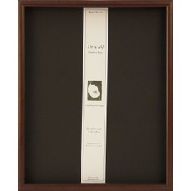 Frame USA Shadow Box Elite Series 16x20 Frames (Cherry)