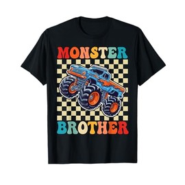Monster Truck Brother Family Matching Monster Truck Lovers T-Shirt