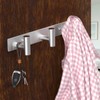 WUIVIUT Heavy Duty Hook Clothes Rack Stainless Steel T-Shape Coat