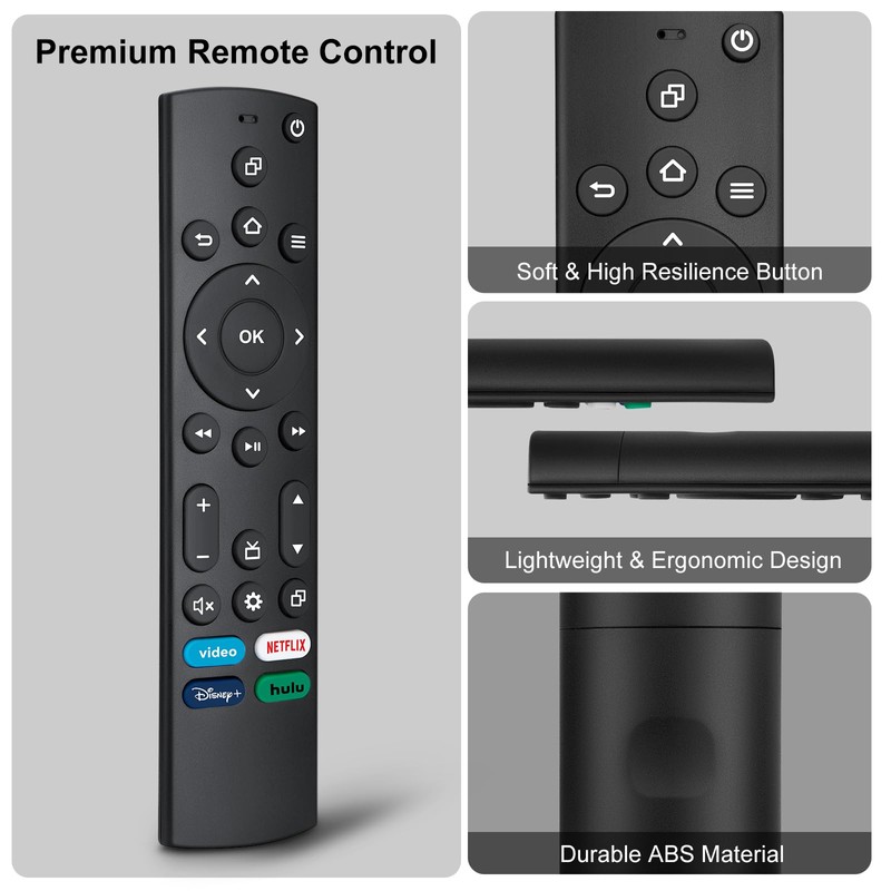 Replacement-Remote for All Insignia-Toshiba-Pioneer-Fire-Smart-TVs