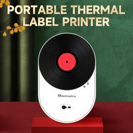 Meihengtong MHT-P13 Pocket-size Thermal Label Printer BT Connection APP Editing Printing for Retail Store Home Office Organization