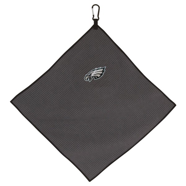 Team Effort Philadelphia Eagles 15"x15" Grey Microfiber Towel