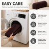 Wnote 2Pcs Stretch Sofa Armchair Covers for Recliner Couch Brown