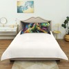 FENOCHE T-rex Dinosaur Tyrannosaurus Watercolor Satin Pillowcase Soft Silky Pillow