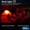 Trustfire X3 Rechargeable EDC Flashlight Magnet Torch , Red Light