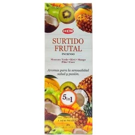 HEM Paquete de Incienso frutal hindú de 120 varitas de Mumbai