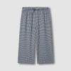 JAJU [JAJU] Men's Rayon Cotton Seersucker 7-point Pajama Pants (Choose