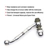 Brake Hose Extension Connector, Qiilu Line Extension Connector, Universal Brake