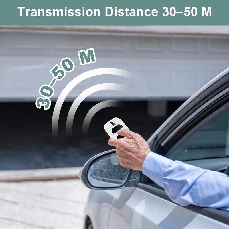 3PCS 433.92mhz Garage Door Remote Control with Key Fob for