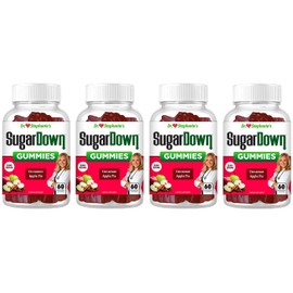Pharmaganics Dr. Stephanie’s SugarDown Gummies – Ceylon & Cassia Cinnamon Supplement - 4 Pack