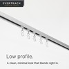 EverTrack Curtain Track - Corner Section for Ceiling Curtain Track