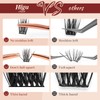 Higu clace Lash Clusters 168pcs DIY Eyelash Extensions Cat Eye