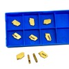 GBJ 10pcs SP200 GTN-2 Grooving Cut-Off Carbide Inserts for SPB26-2