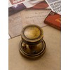 SORWDUERM 1 Pack Antique Brass Bronze Door Knob Interior Privacy