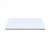 Spancraft 30" x 34" Rectangle Clear Tempered Glass Table Top