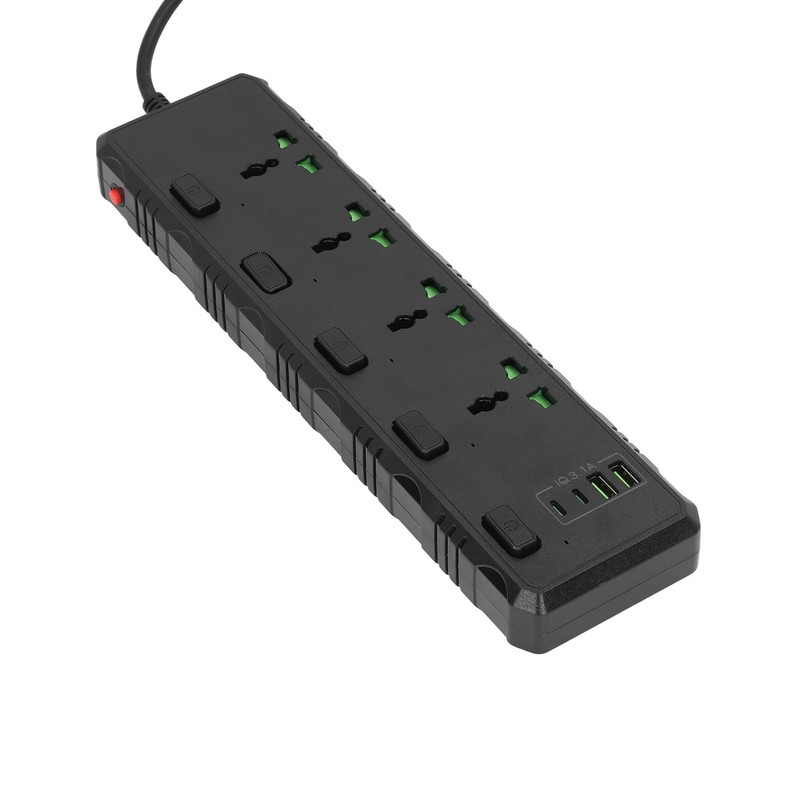 Power Strip Multifunction Universal USB PD PD Interface 110‑265V for
