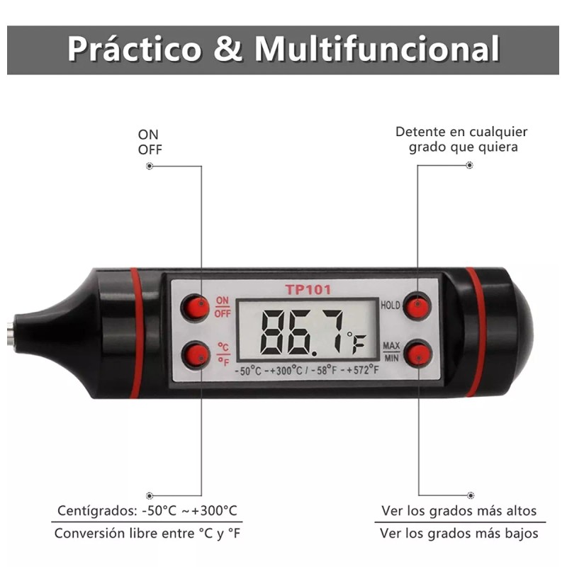 SARO STORE Termómetro Para Cocina