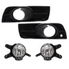 AniyaFDCX Fog Lights Assembly Compatible with 2010 2011 2012 2013