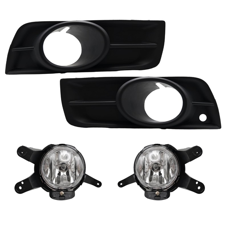 AniyaFDCX Fog Lights Assembly Compatible with 2010 2011 2012 2013