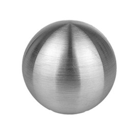 Cosch Edelstahl Hollow Ball with Threaded Bushing on One Side Stainless Steel V2A (AISI 304) Polished K240 Diameter 40.0 mm M8