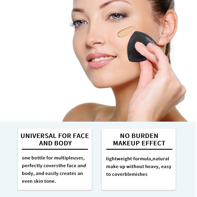 GMHLLES All-Over Complexion Perfector Creme Body Coverage Perfector,80g Waterproof and