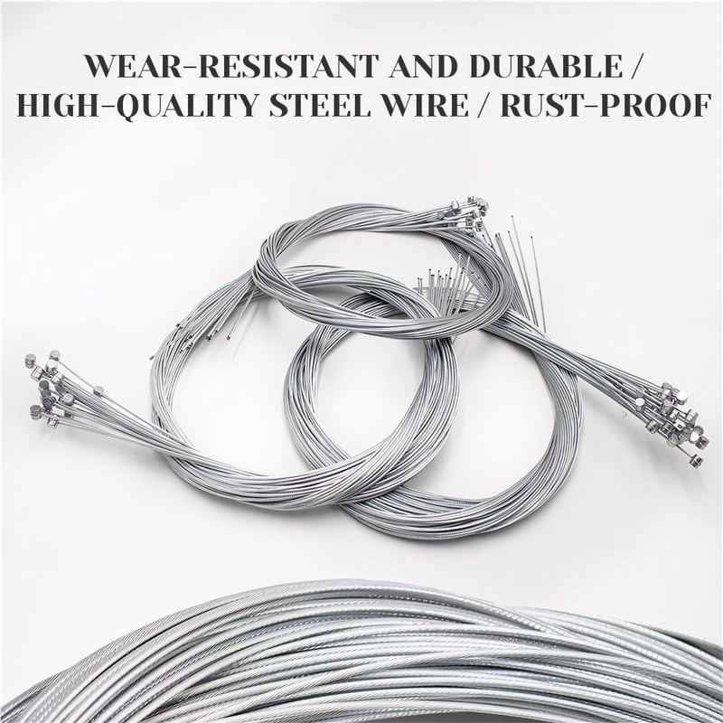 10PCS Bike Shift Cable Bike Derailleur Cable Road Shift Cable