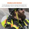 Coiled Lanyard with Buckle End, No Snag Design, Easily Attaches