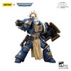 JOYTOY Warhammer 40K Ultramarines Levantus with Power Sword, Stormshield and