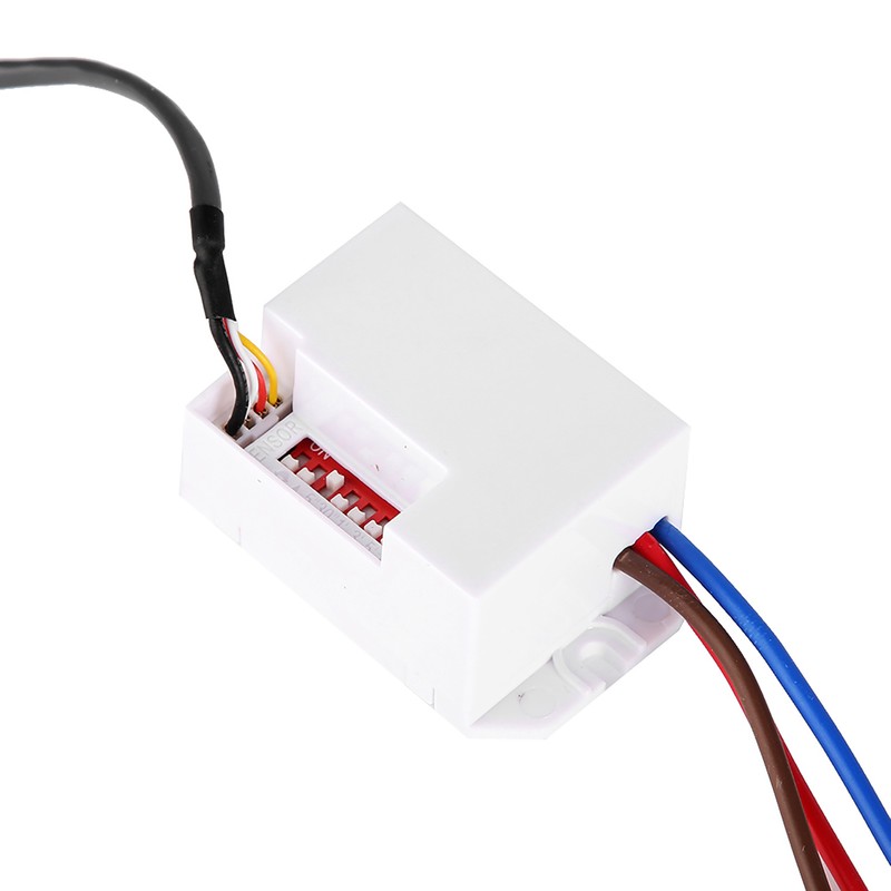 110‑240V Mini Adjustable High Sensitivity Time Delay PIR Infared Motion