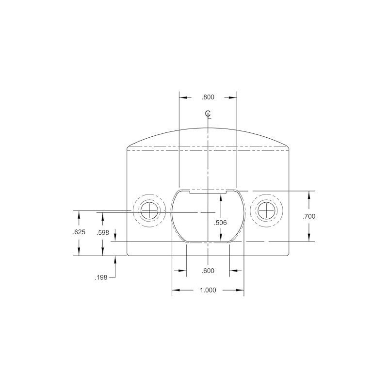 Prime-Line E 2793 Latch Strike Plate, Matte Black Finish (2