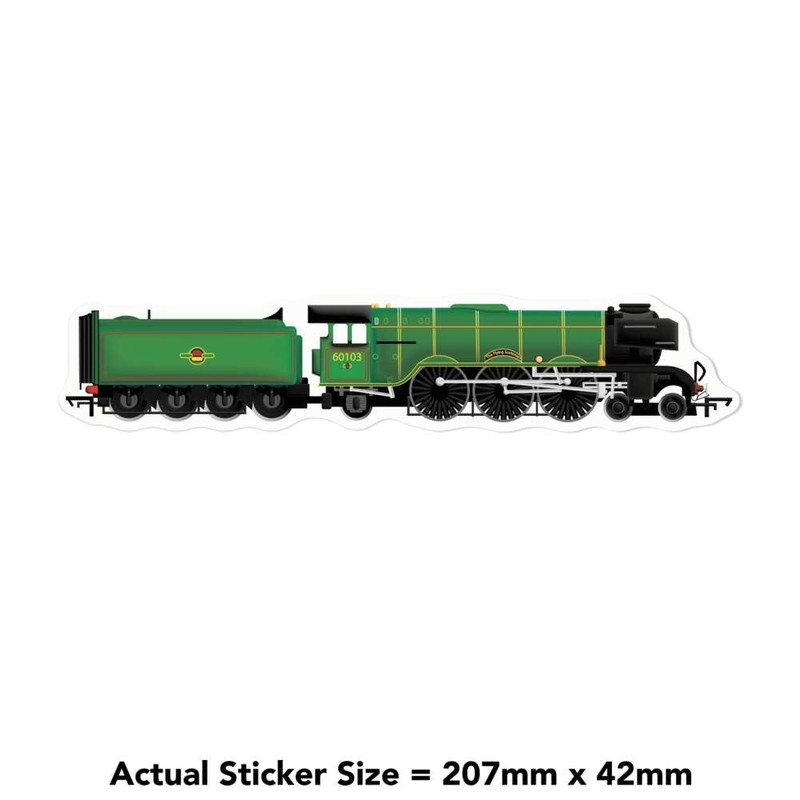 Azeeda Große 210mm 'Der fliegende Schotte' Permanente Aufkleber (DW00089998)