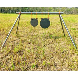 AR500 Steel Shooting Target Stand Hanger | TOAAOT Hang and Hook Target System for 1 Inch EMT Conduit