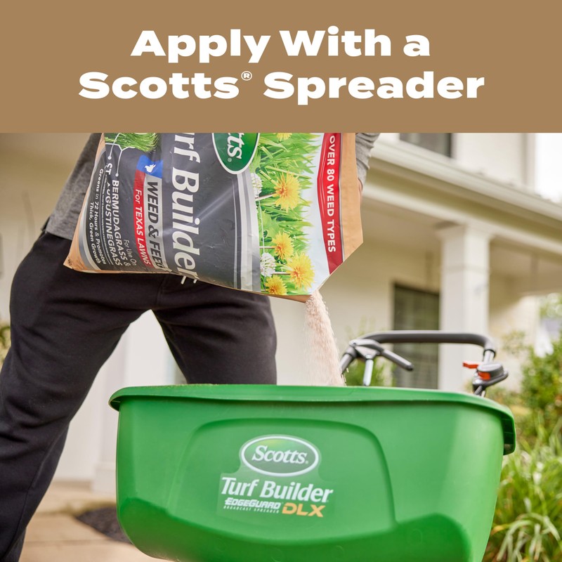 Scotts Turf Builder Weed & Feed for Texas Lawns, Weed