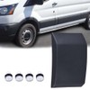 G-PLUS Exterior Pillar Moulding Trim Left Driver Side, Under Fuel