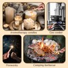 2 PCS Candle Lighter,Windproof Flameless Electric Lighter with LED Power