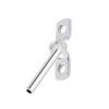 Stainless Steel Surface Mount Swivel Toggle Terminal End Fitting for