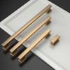 Asidrama 6 Pack 6.3 Inch(160mm) Champagne Bronze Kitchen Cabinet Handles,
