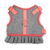 Martha Stewart Tweed Adjustable Fit Comfort Dress Harness for Dogs,