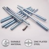 SKIR'CO Pack of 10 Hanger Bolts M10 x 200 mm,