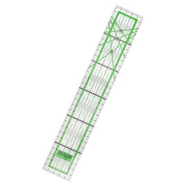 Lotsdonxia Acrylic Patchwork Rule for Fabric Cutting, Sewing Resistance Tool, Garment Marking Ruler, High-Density Rotary Tape Measure, and Supplies & Accessories for Quilting