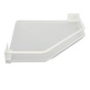 Drill Free Acrylic Bathroom Storage Shelf Space Aluminum Wall Mounted