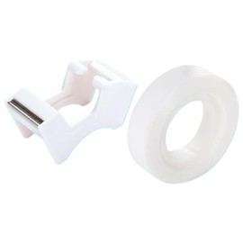 2 Pcs Multifunctional Invisable Tape Set with Refillable Tape Dispenser Writable Tape Office School Stationery Supplies Tape Dispenser Refill Rolls Holder 1 Inch 2 Inch 3 Inch Core Desktop Cute, Tape