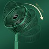 Portable Desk Fan,Foldable Rechargeable USB Desktop Fan,3 Speeds Wind Adjustable