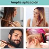 2 Cepillos Cerdas de Jabalí, Cepillo para Cabello Hombre, Cepillo