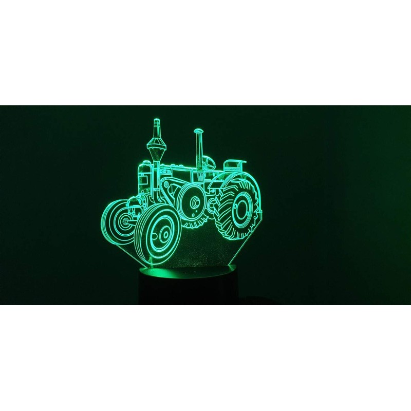 3D-LED-LAMPE. LANZ Traktor.